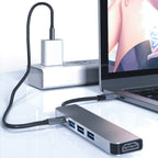 USB-C Multiport Hub & Docking Station – HDMI, USB, SD Card