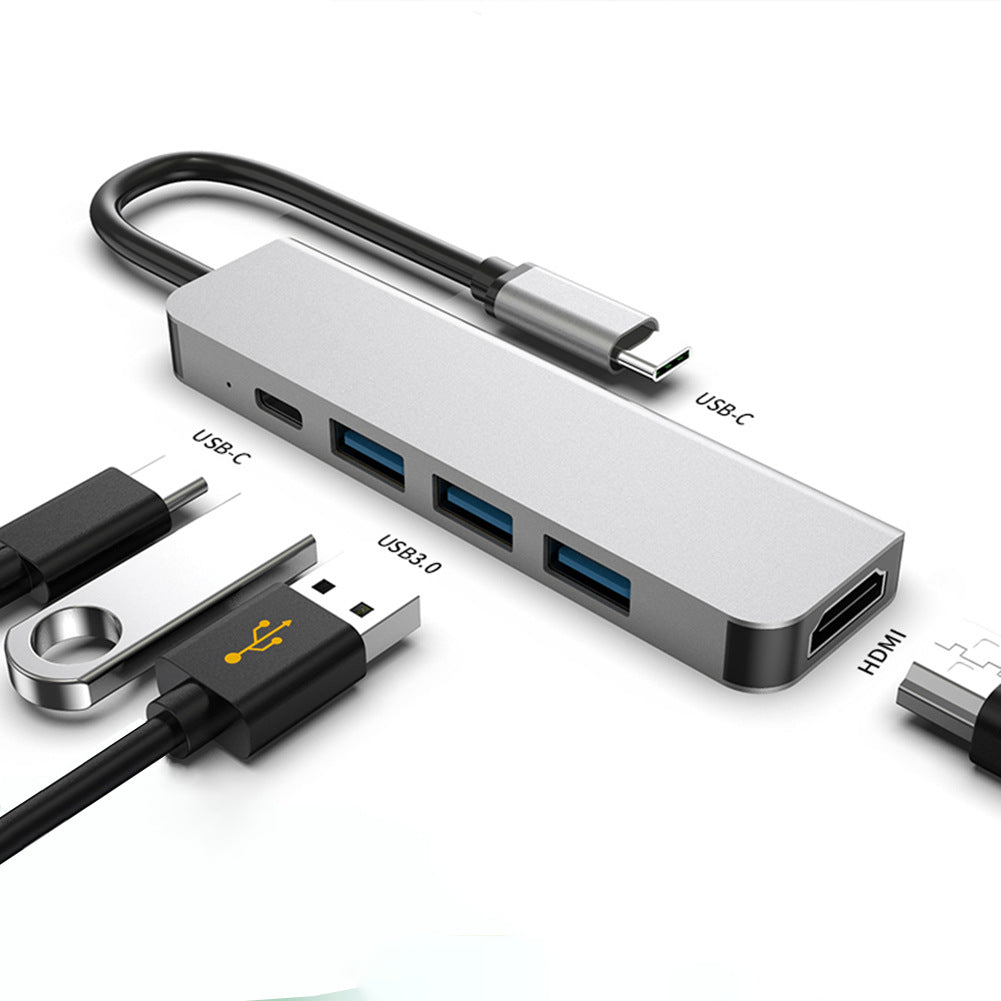 USB-C Multiport Hub & Docking Station – HDMI, USB, SD Card
