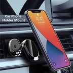 Magnetic Car Phone Holder in use lifestyle photo