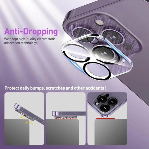 Camera Lens Protector for iPhone 11 16 (Tempered Glass) product detail view