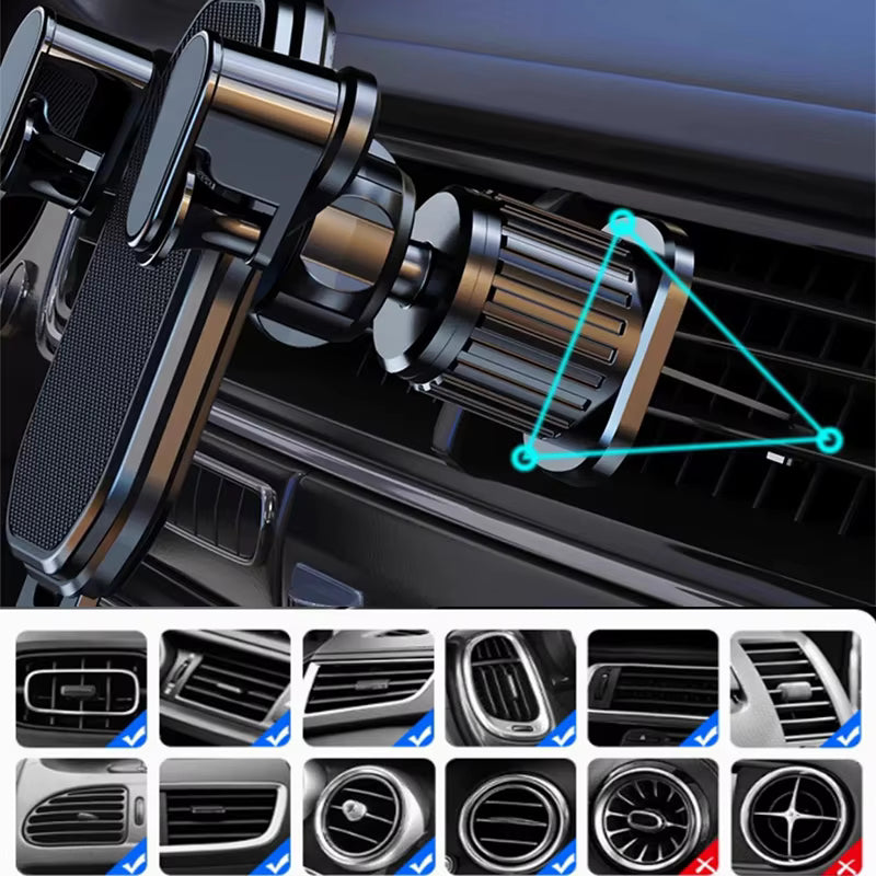 Car Air Vent Phone Holder (4.7-6.7 inch)